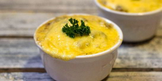 Жульен с грибами в духовке