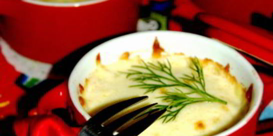 Жульен с кальмарами