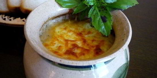 Жульен с картошкой и грибами