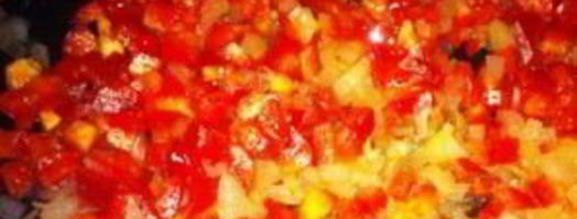 жульен с мидиями и овощами. Шаг 4