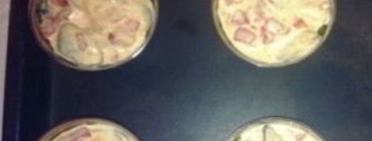 жульен с мидиями и овощами. Шаг 10