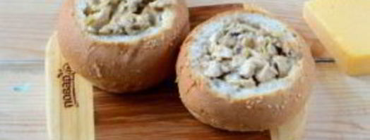 жульен в булочках. Шаг 9