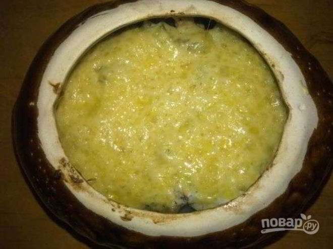 Рецепт жульена в горшочках с картошкой