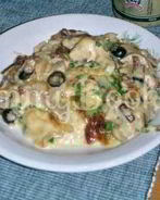 Жюльен грибной с овощами