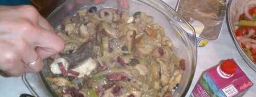 жюльен грибной с овощами. Шаг 31