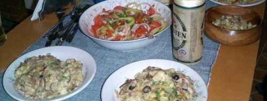 жюльен грибной с овощами. Шаг 53