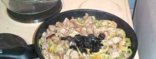 жюльен грибной с овощами. Шаг 19