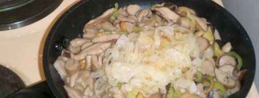 жюльен грибной с овощами. Шаг 21