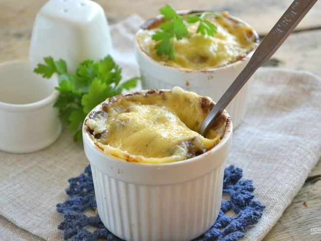 Рецепт жюльена из шампиньонов