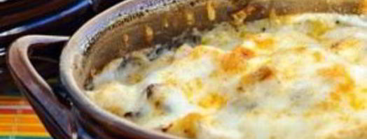 жюльен с курицей и грибами. Шаг 18