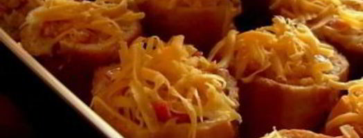 жюльен с рыбой в батоне. Шаг 6