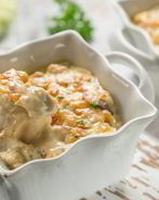 Жюльен с соусом бешамель