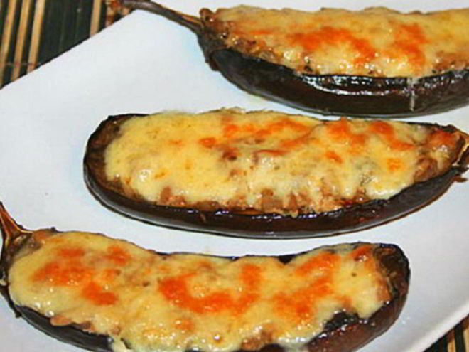 Рецепт жюльена в баклажанах